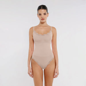 Lace Cami Shapewear Bodysuit Sculpting Tank Tops Slimming Corset Sleeveless Winteres