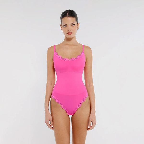 Lace Cami Shapewear Bodysuit Sculpting Tank Tops Slimming Corset Sleeveless Winteres