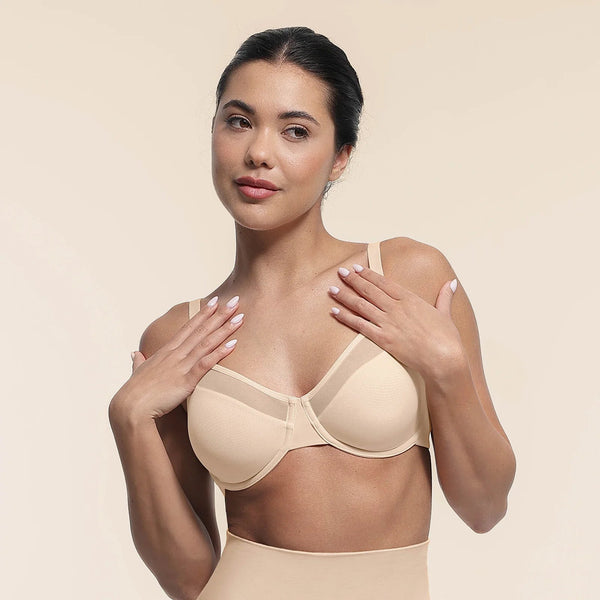 Deep Cup Bra Shapewear Push up Sports Bra Seamless Winteres