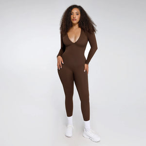 Seamless Yoga Bodysuit Winteres