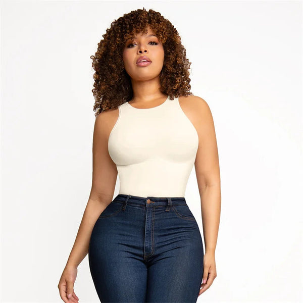 Round neck shaping jumpsuit Winteres