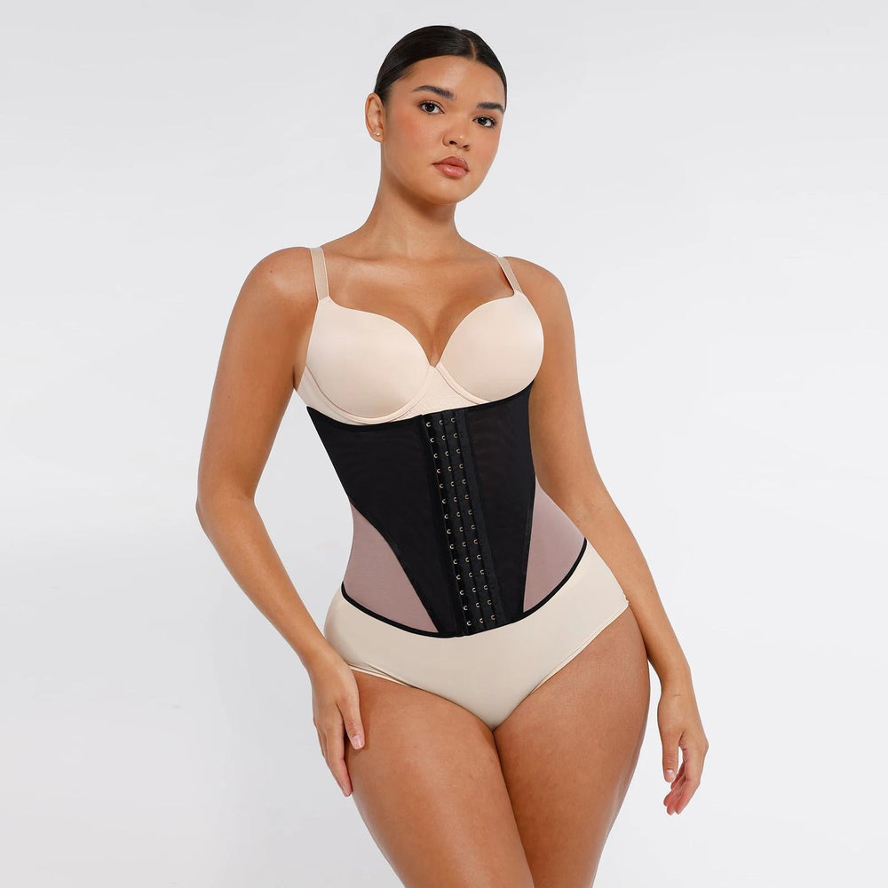 Mesh Shapewear Waist Cincher Lightweight Breathable Winteres