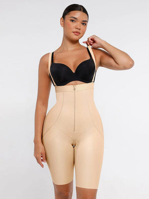 Front Zip Body Shaper – High Compression with Removable Straps Winteres