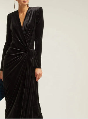 Velvet Maxi Dress Winteres