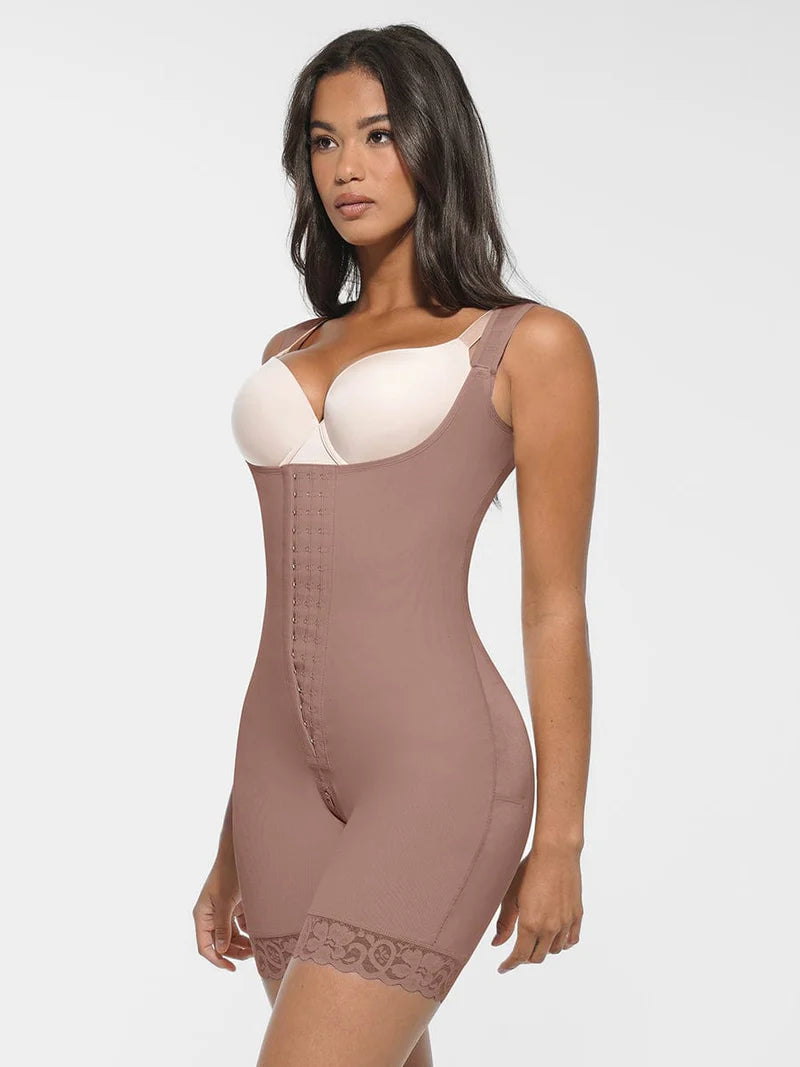 Breathable Waist Chest-Supporting Bodysuit Slimming Tummy Control Shapewear BBL Winteres