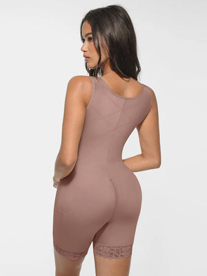 Breathable Waist Chest-Supporting Bodysuit Slimming Tummy Control Shapewear BBL Winteres