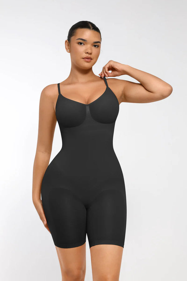 Mid-Thigh Bodysuit Shaper – Abdominal & Tummy Control Shapewear Winteres