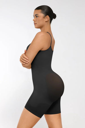Mid-Thigh Bodysuit Shaper – Abdominal & Tummy Control Shapewear Winteres