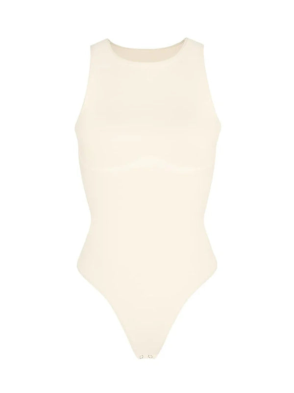 One Piece Tops Seamless Body Shaper - Seamless Thong Bodysuit Shapewear Winteres