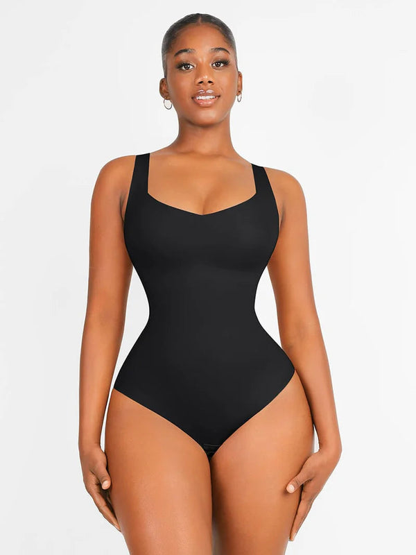 Body Shaper with Wide Straps – Seamless Sculpting Bodysuit Winteres