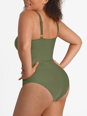 Compression One-Piece Swimsuit
