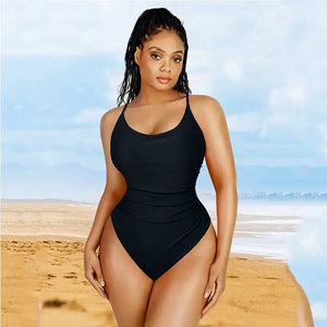 One Piece Bikini Swimwear Abdominal Compression  Beachwear Winteres