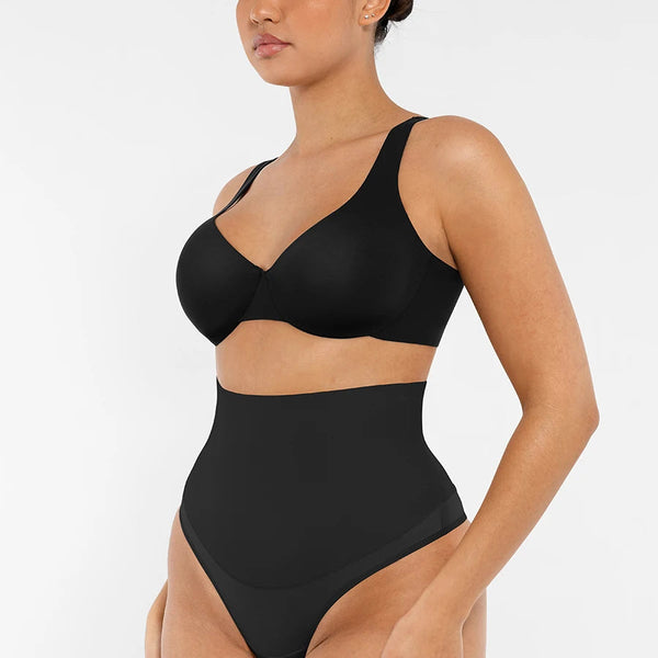 Seamless underwired push-up bra with V-neck Winteres