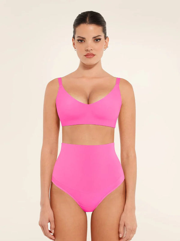 High Waist Tummy Control Thong Shapewear Panties Winteres