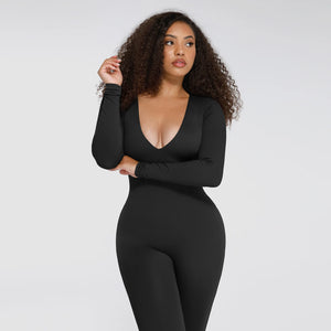 Seamless Yoga Bodysuit Winteres