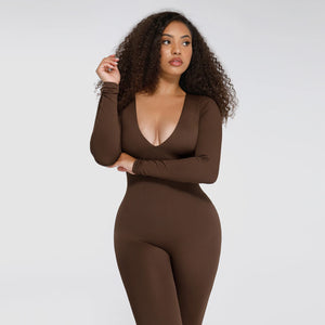 Seamless Yoga Bodysuit Winteres