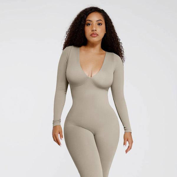 Seamless Yoga Bodysuit Winteres