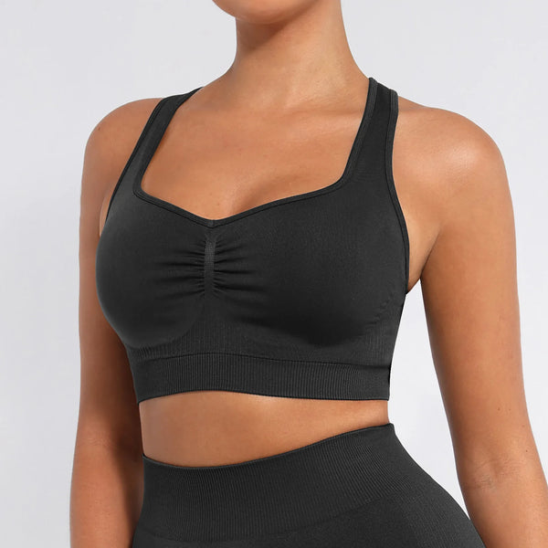 Seamless Shockproof Yoga Bra Winteres
