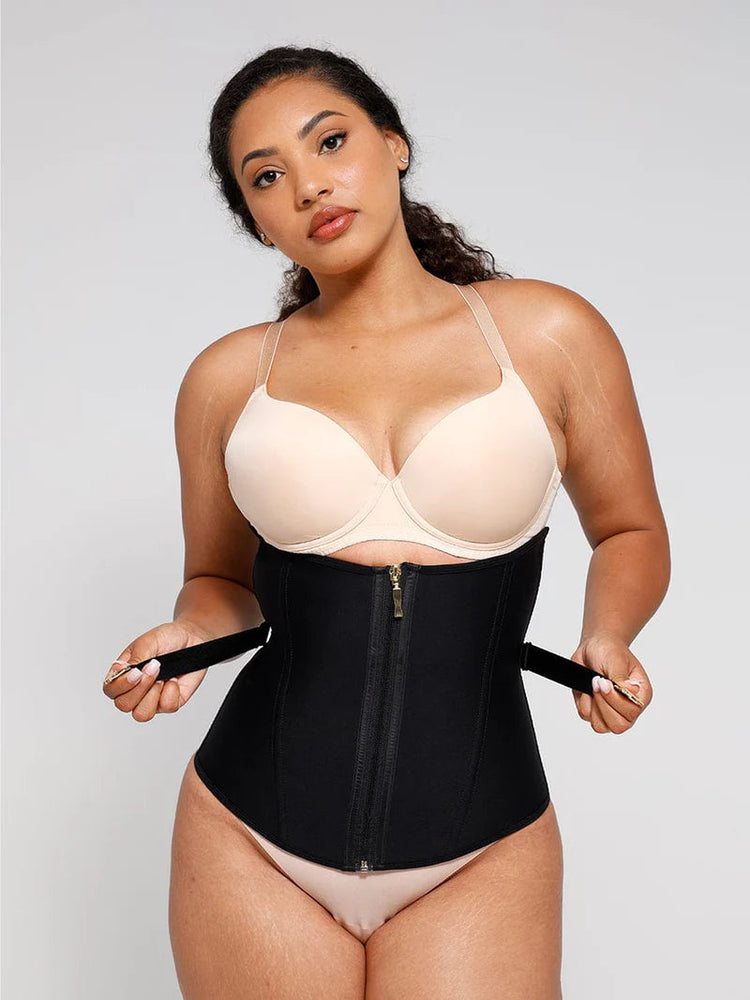 Lacing-Up Latex Waist Slimmer Winteres